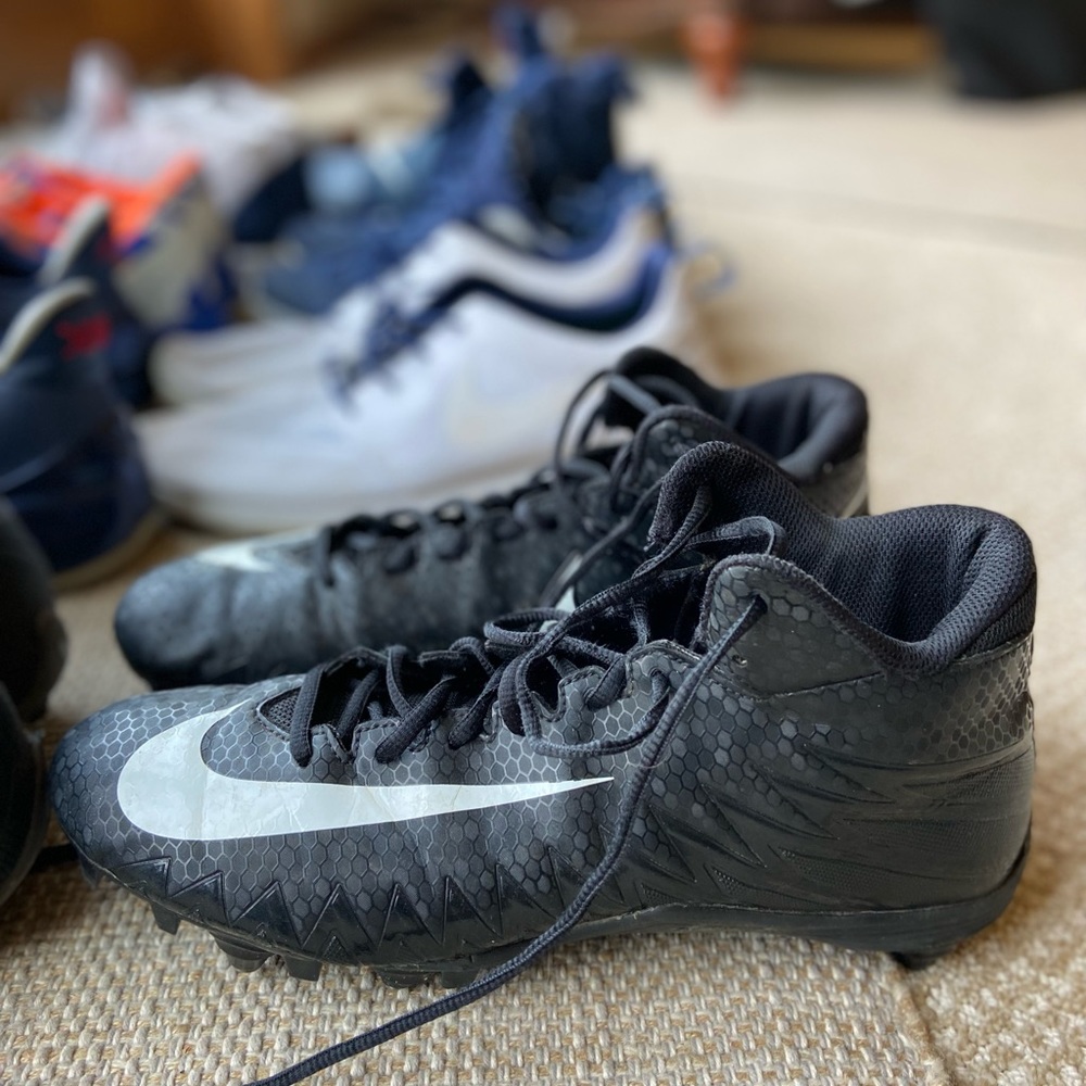 NIKE ALPHA MENACE Football Cleats Team Issued - Penn State